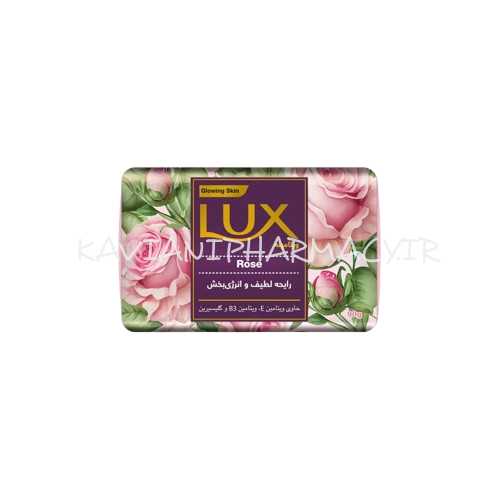 لوکس صابون ویتامینه عصاره گل رز 90 گرم