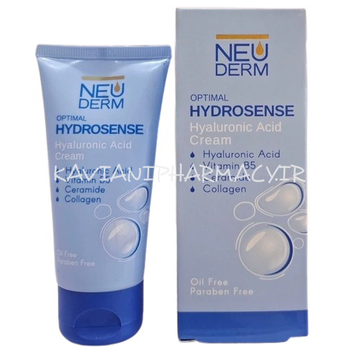 نئودرم کرم آبرسان هیالورونیک اسید 50 میل