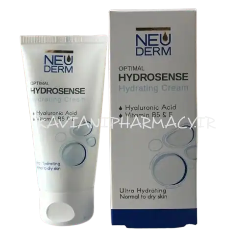 نئودرم کرم مرطوب کننده اپتیمال هیدروسنس 50 میل