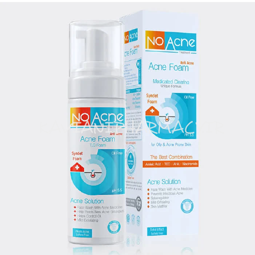 نوآکنه فوم شوینده تخصصی پوست چرب و جوشدار  150 میل