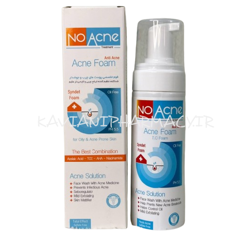 نوآکنه فوم شوینده تخصصی پوست چرب و جوشدار  150 میل