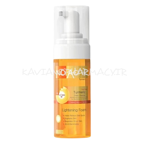 نوآکنه فوم شستشو روشن کننده مناسب پوست چرب 150 میل