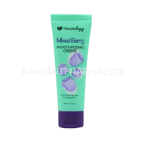 هندولوژی کرم تیوپی مرطوب کننده دست و صورت میکس بری 50 میل