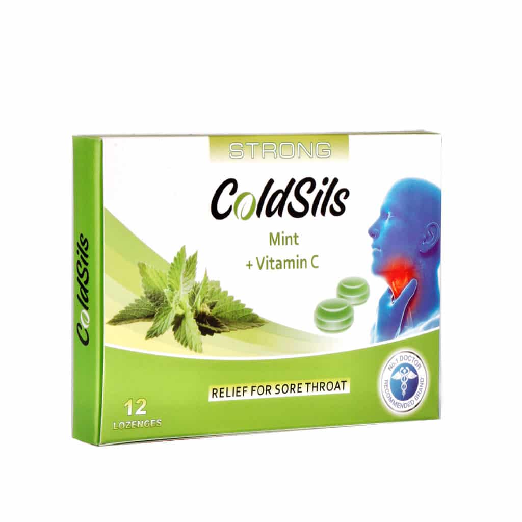 آبنبات سرد اکالیپتوس کولدسیلز 12 عددی با طعم موهیتو