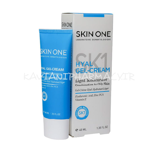 ژل کرم مرطوب کننده مناسب پوست مختلط تا چرب اسکین وان