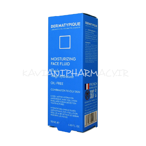 فلوئید مرطوب کننده و آبرسان پوست چرب درماتیپیک 50 میل