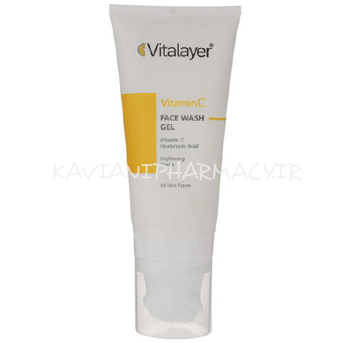 ژل براش ویتامین سی 200 میل ویتالیر
