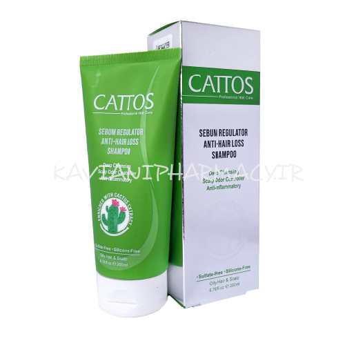 شامپو تقویت کننده موی چرب کاتوس  ضد ریزش