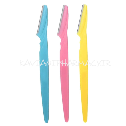 تیغ ابرو محافظ دار 3 عددی