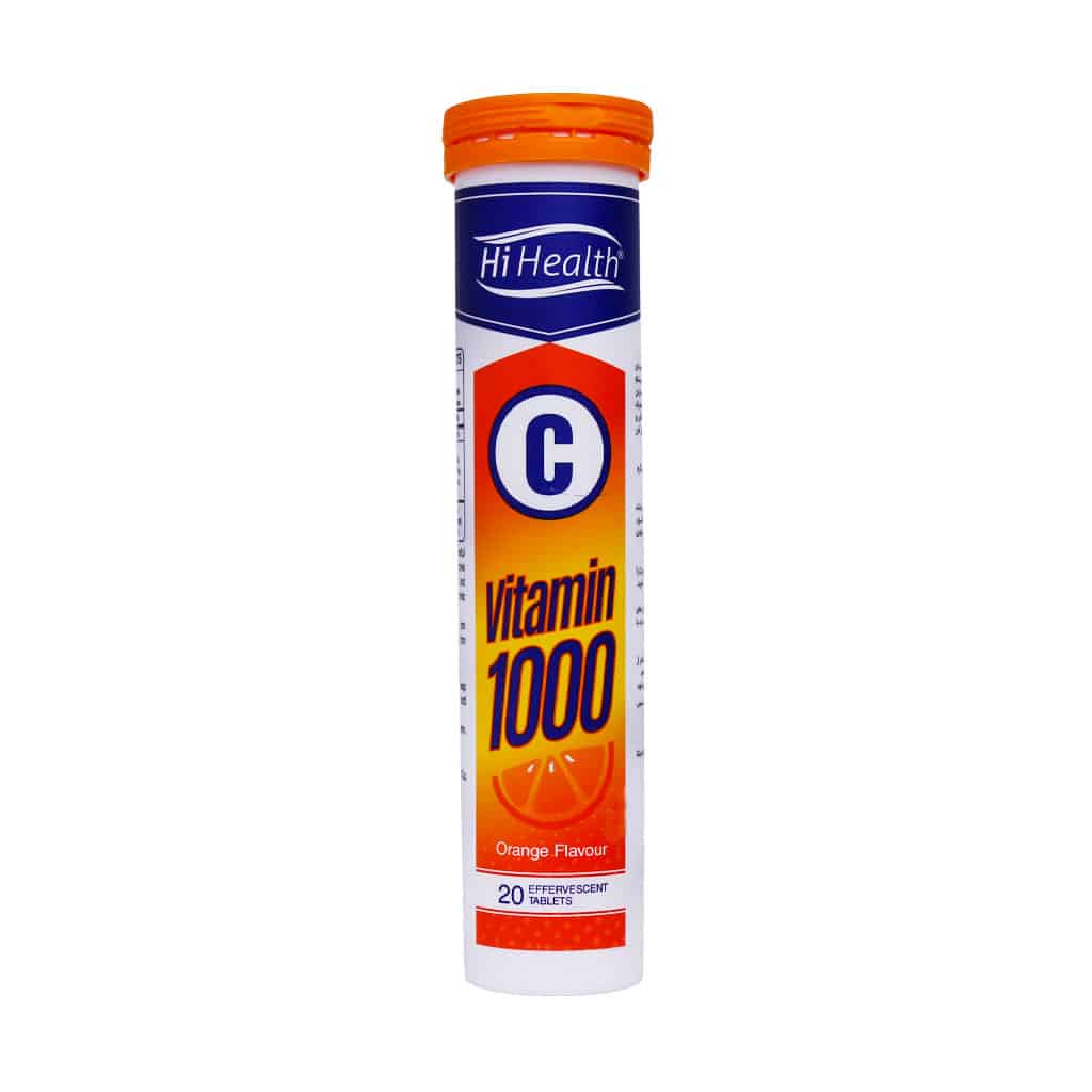 قرص جوشان ویتامین سی 1000 های هلث 20 عددی