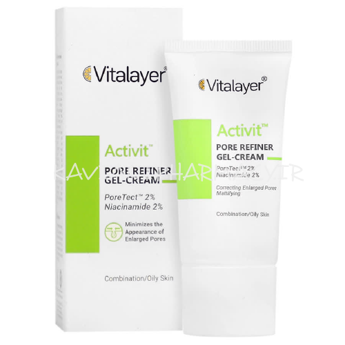 ژل کرم جمع کننده منافذ اکتی ویت ویتالیر