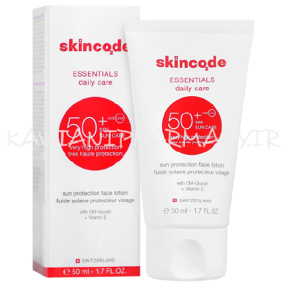 لوسیون ضد آفتاب صورت SPF50 با حجم 50 میل