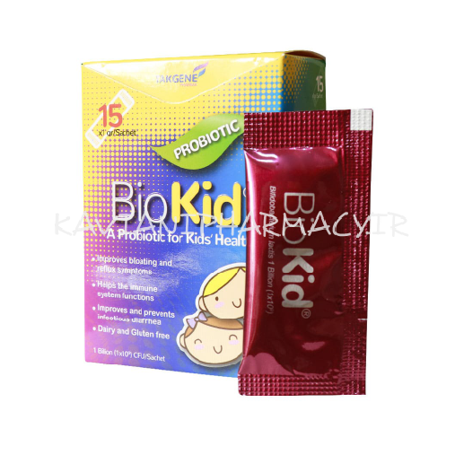 ساشه پروبیوتیک بایوکید تک ژن فارما 15 عددی