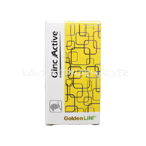 قرص جینک اکتیو گلدن لایف 30 عددی