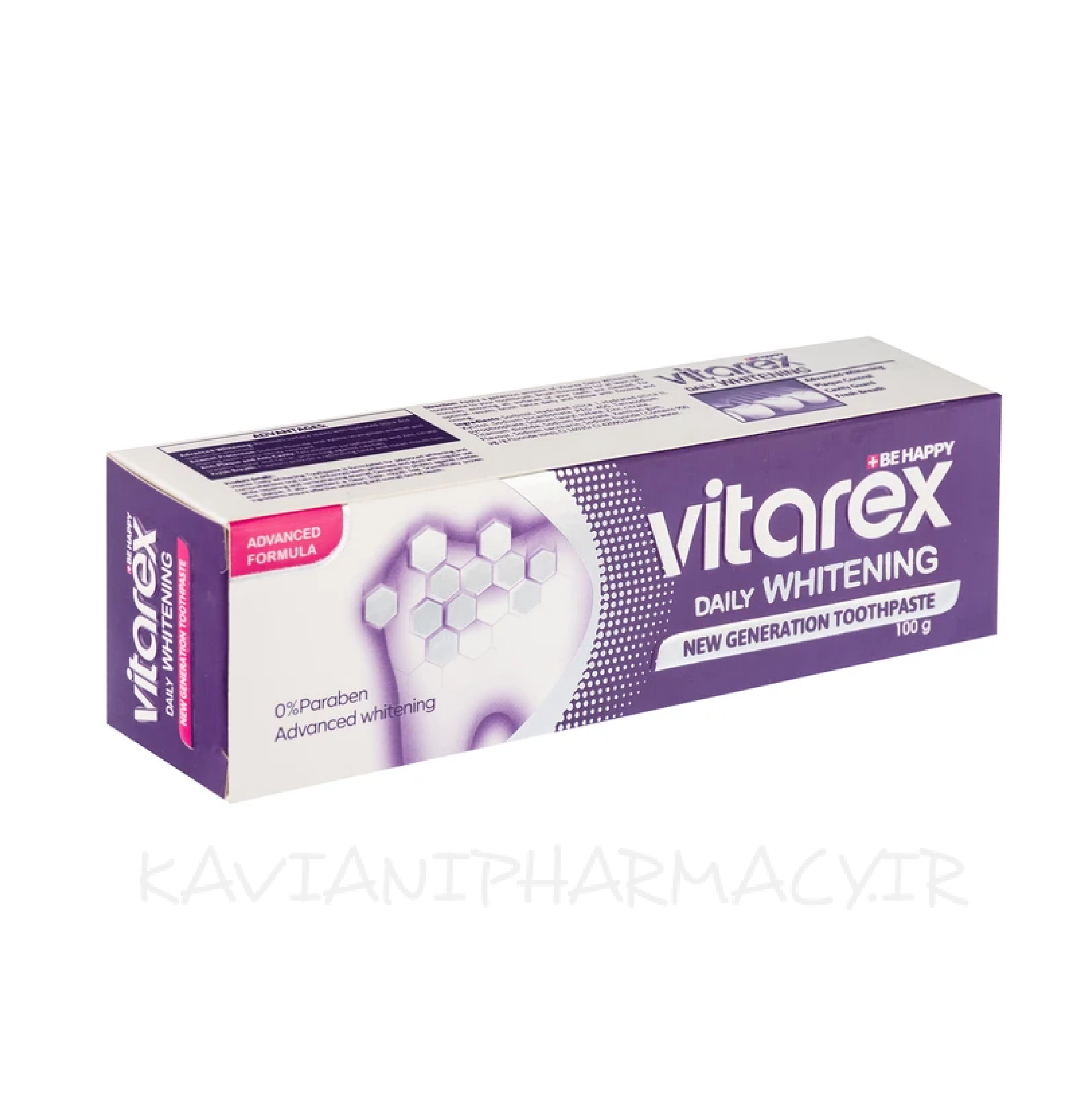 خمیر دندان ویتارکس مدل Daily Whitening