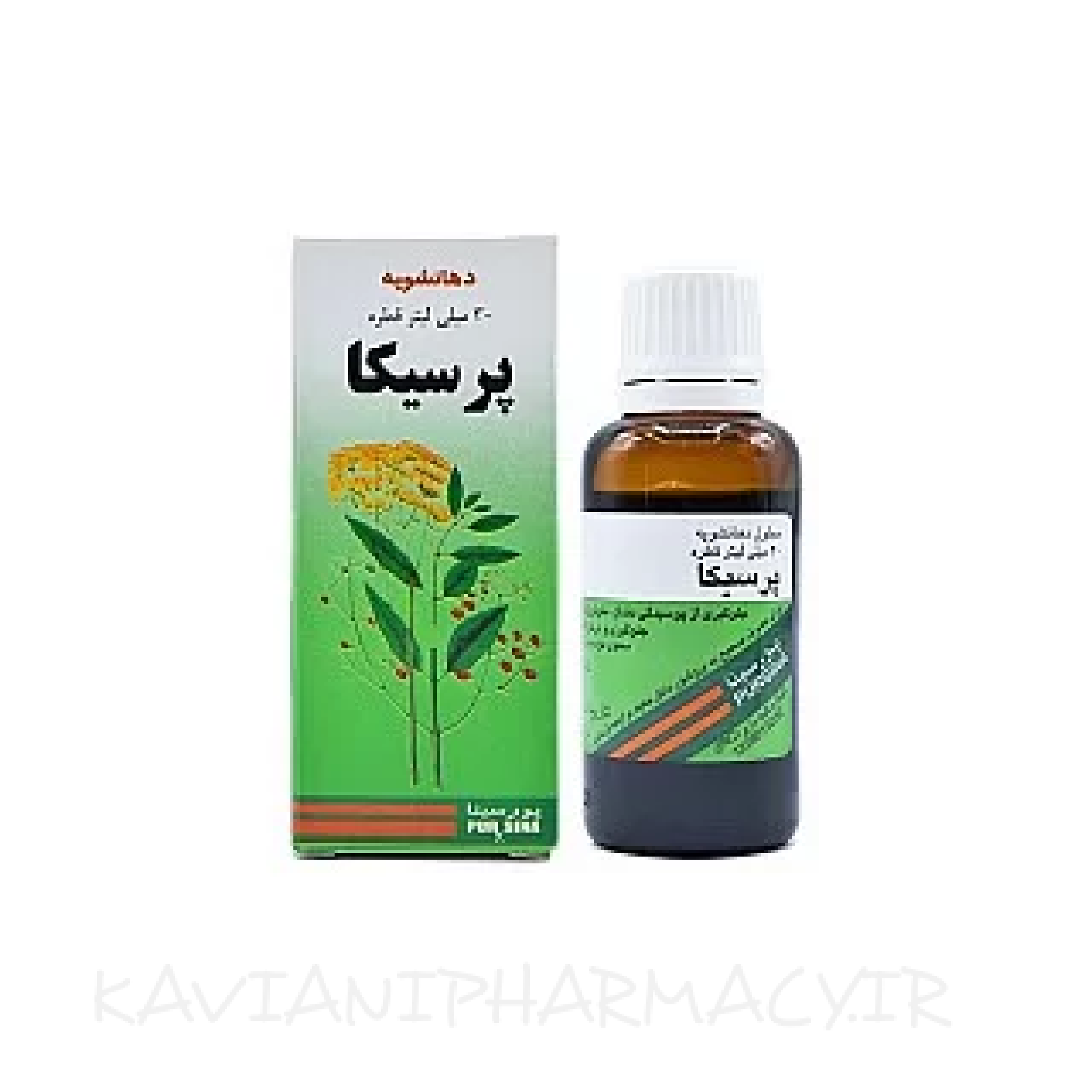 قطره دهانشویه پرسیکا پورسینا ۳۰ میل